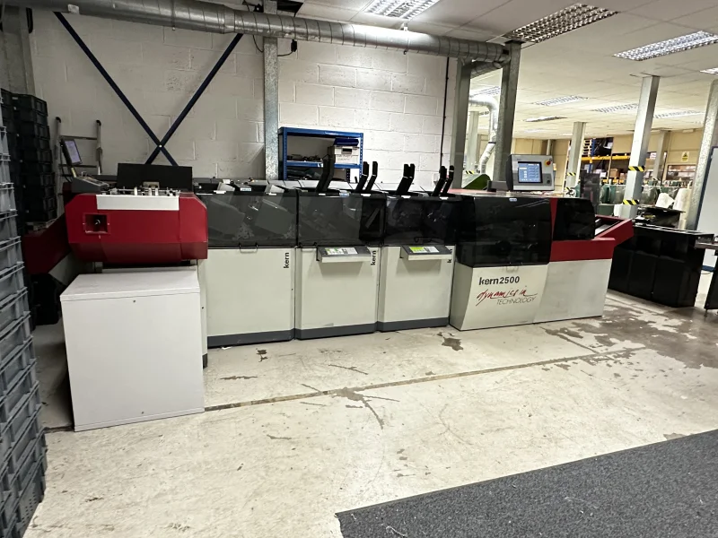 Cottrill & Co - Norpak Polywrapping Line, Kern 2500 Multimailer Inserting System, Morgan Folding Machine Auction - Auction Image 2