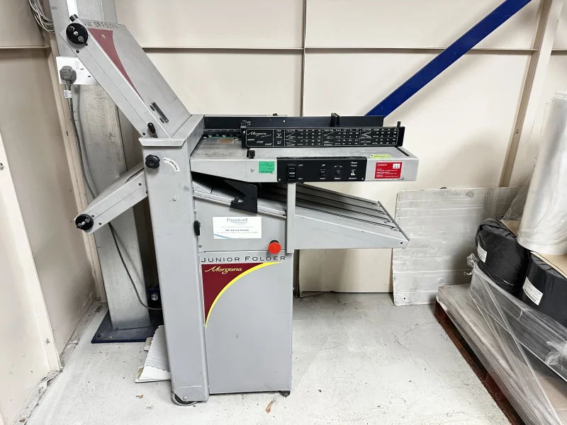 Cottrill & Co - Norpak Polywrapping Line, Kern 2500 Multimailer Inserting System, Morgan Folding Machine Auction - Auction Image 3