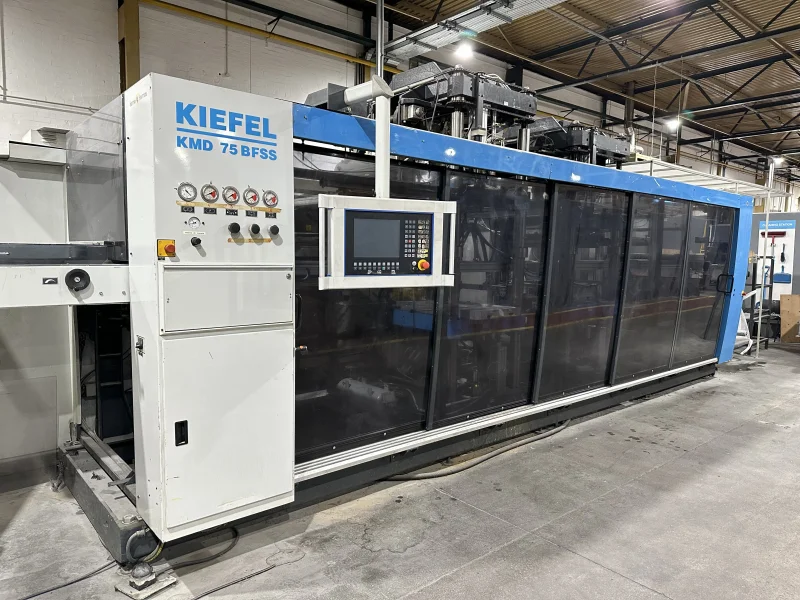Cottrill & Co - Kiefel KMD 75 BFSS Automatic Roll-Fed Thermoforming Machine, Range of R&D Vacuum Forming Machines and Clicking Presses - Auction Image 4