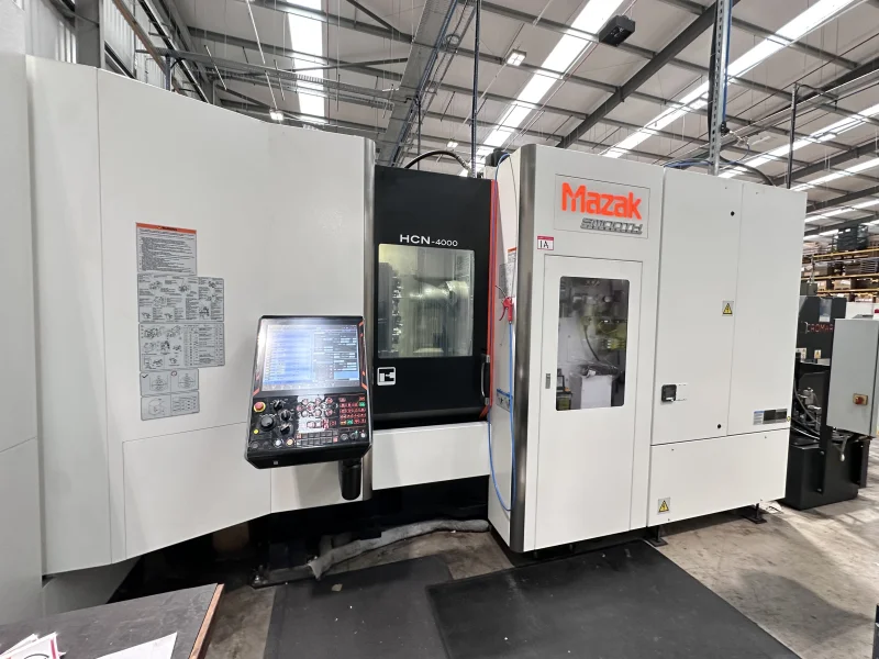Cottrill & Co - High Productivity Mazak Variaxis i600/HCN4000 Machining Cell with 84 Station High-Rise Automation Palletech System - Auction Image 2