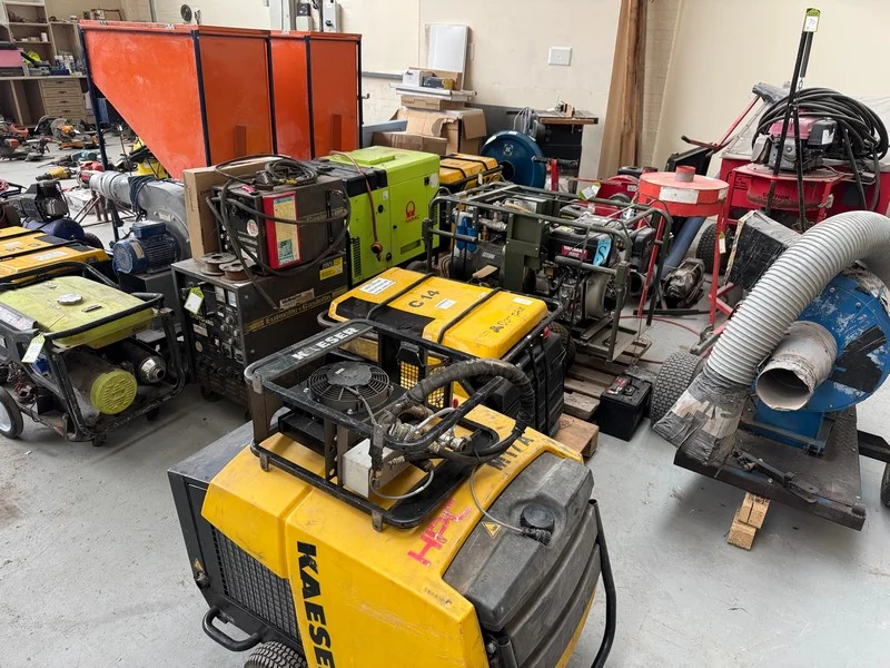 Pinder Asset Solutions Ltd - The Assets of an Insulation Installer inc 11 Vans, Insulation Filling Equipment, Compressor & Generators, Hand Tools, Ladders, Insulation Stock at Auction - Auction Image 7