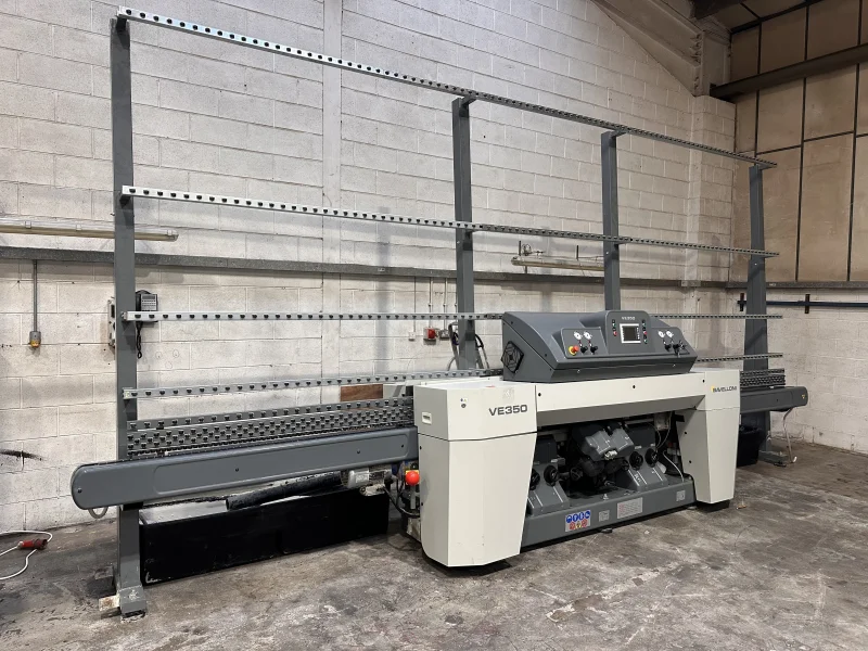 Cottrill & Co - Bavelloni VE350-8 Straight-Line Vertical Edging Machine at Auction - Auction Image 2