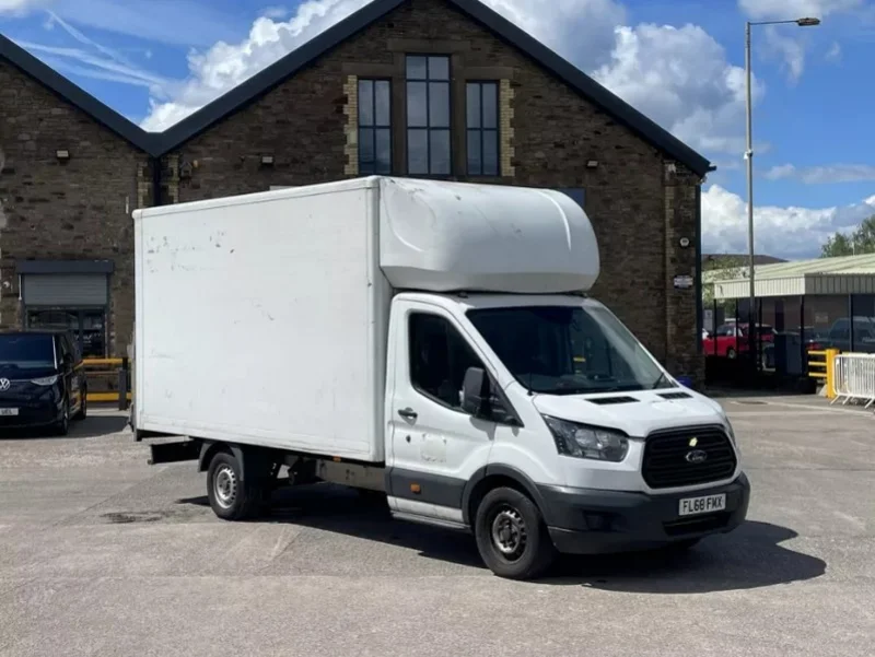 Gavel Auctioneers Ltd - Unreserved Online Auction - Non-Runner 2018 Ford Transit 350 Luton Van - Auction Image 1