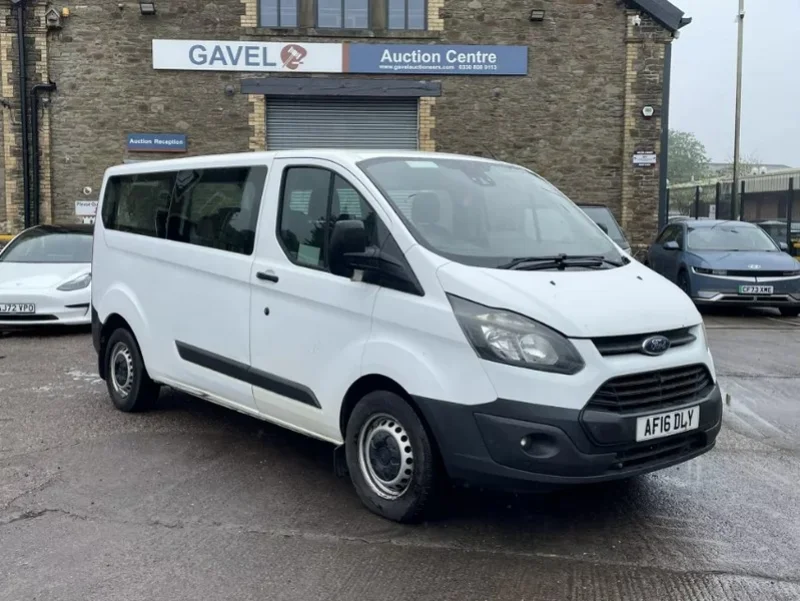 Gavel Auctioneers Ltd - Unreserved Online Auction - 2016 Ford Transit Custom 330 Eco-TE 8-Seater Minibus - Auction Image 1
