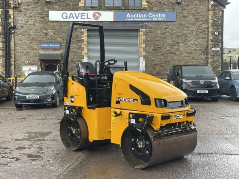 Gavel Auctioneers Ltd - Unreserved Online Auction - Stolen Recovered 2018 JCB VMT 260-120 Double Drum Road Roller - Auction Image 1