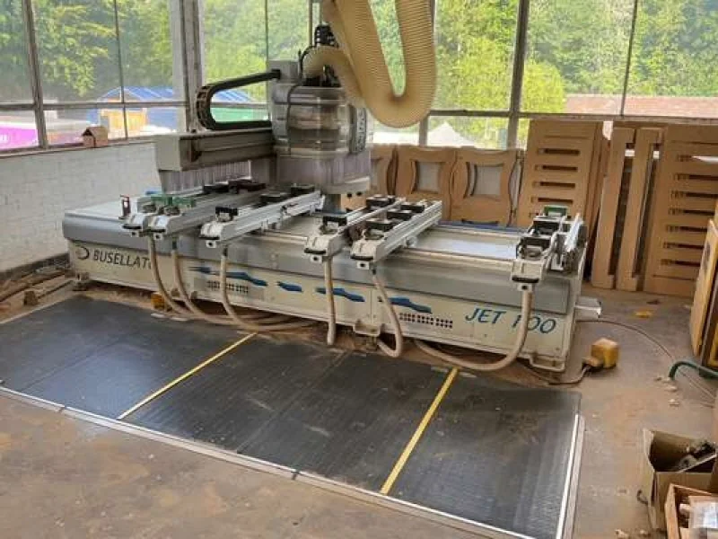 BPI - Contents of Joinery Workshop to include CNC & Woodworking Machinery, Tooling, Spray Booth & more at Auction - Auction Image 1