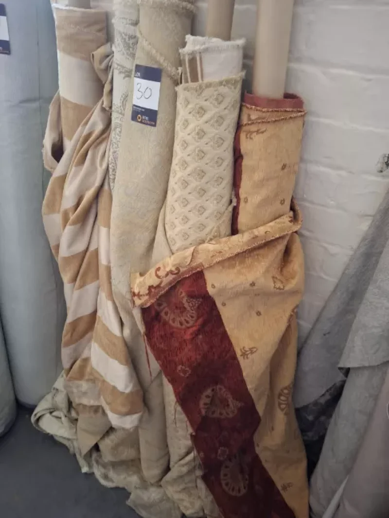 BTG Eddisons - Stockport - Industrial Sewing Machines, Large Quantity of Designer Fabric, Frames and Showroom Furniture at Auction - Auction Image 7