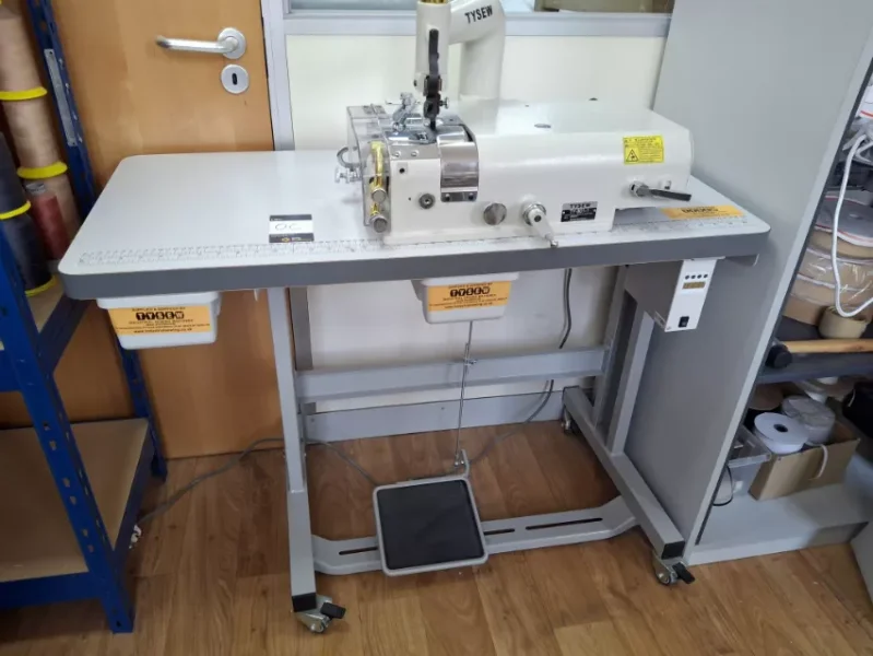 BTG Eddisons - Stockport - Industrial Sewing Machines, Large Quantity of Designer Fabric, Frames and Showroom Furniture at Auction - Auction Image 2