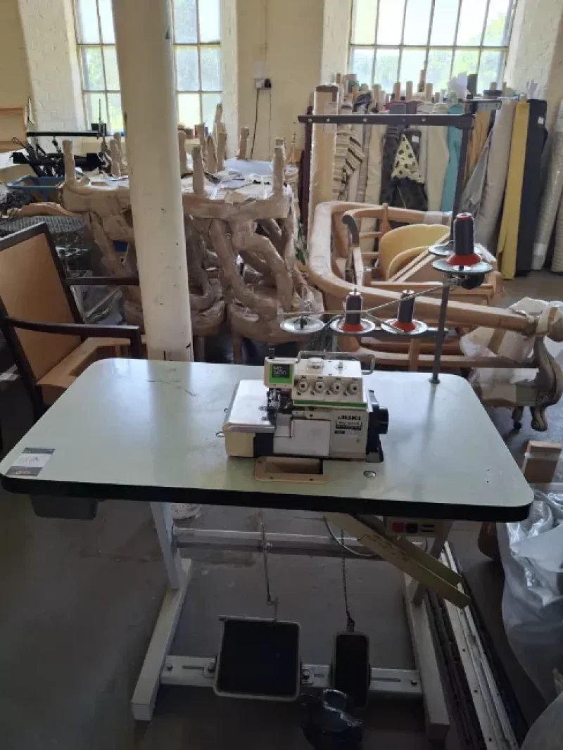 BTG Eddisons - Stockport - Industrial Sewing Machines, Large Quantity of Designer Fabric, Frames and Showroom Furniture at Auction - Auction Image 1
