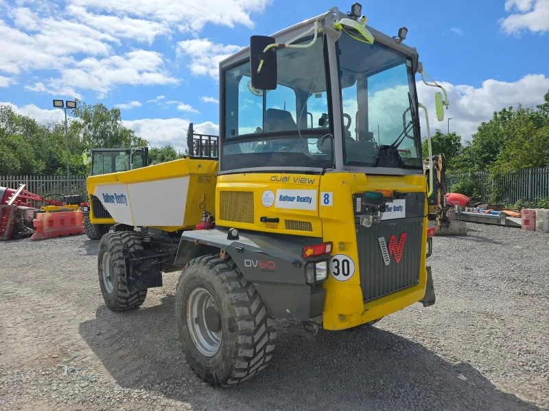 BPI - 2023 Wacker Neuson DV60 Dual View Swivel Dumpers, Holding Tanks, COSHH Storage Containers & More at Auction - Auction Image 1