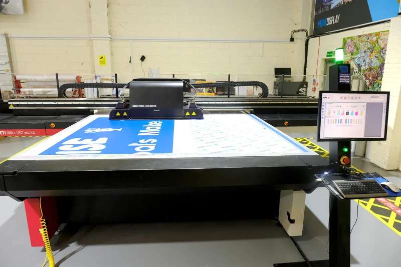 BPI - Jeti Mira LED MG2732 Flat Bed Inkjet Printer at Auction - Auction Image 2