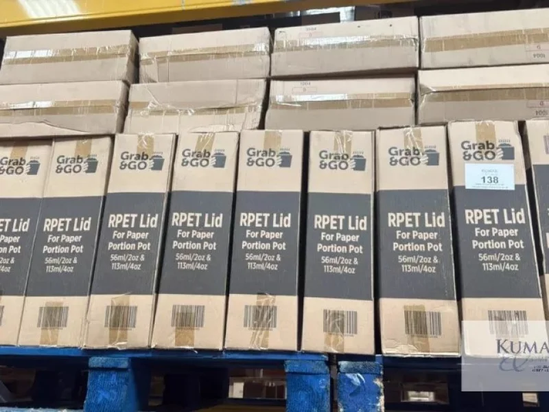 Kumar & Company - Britpack Catering Packaging & Warehouse Stock Auction - Auction Image 4