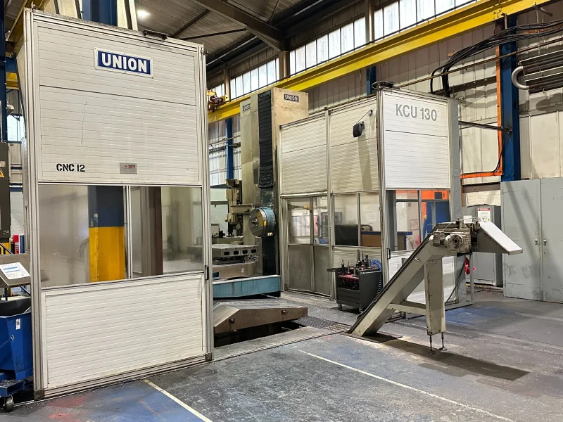 Cottrill & Co - Union KCU-130 Table Type Horizontal Boring & Milling Machine at Auction - Auction Image 2