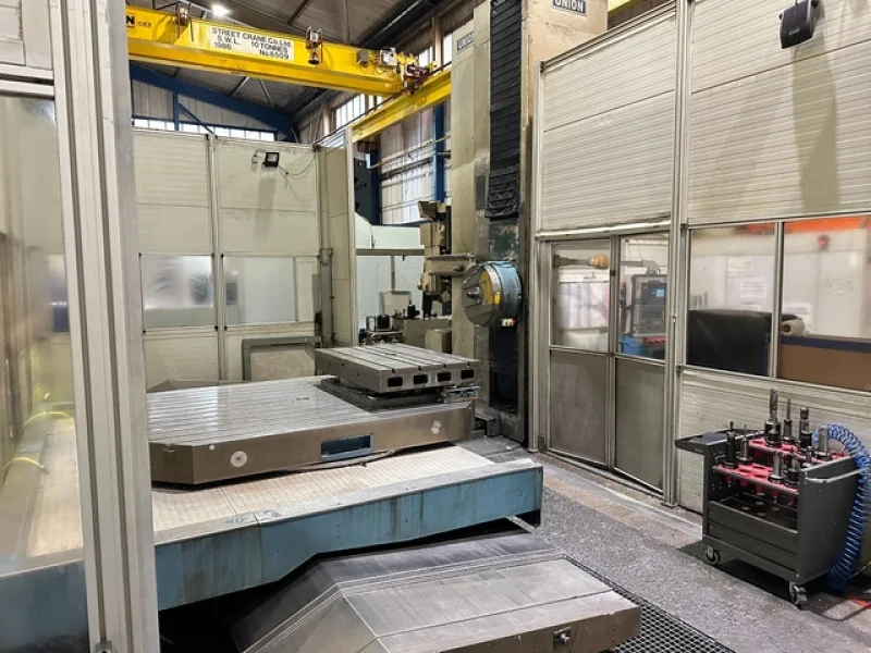 Cottrill & Co - Union KCU-130 Table Type Horizontal Boring & Milling Machine at Auction - Auction Image 3