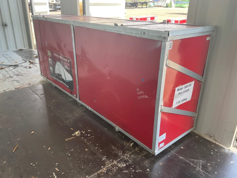 BPI - 40ft Single Trip Multi Door High Cube Containers, PVC Dome Shelter, Container Shelters & more at Auction - Auction Image 4