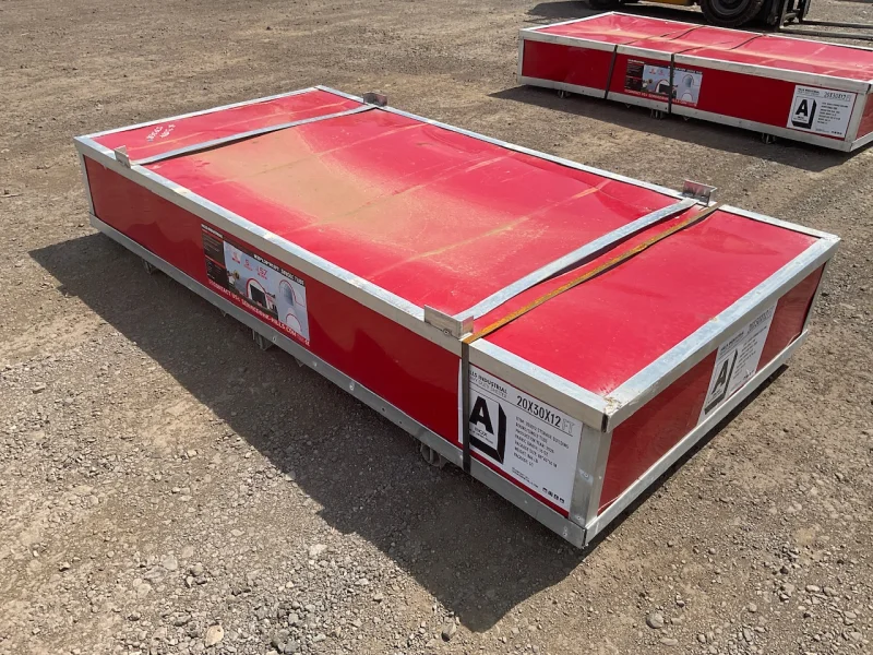 BPI - 40ft Single Trip Multi Door High Cube Containers, PVC Dome Shelter, Container Shelters & more at Auction - Auction Image 5