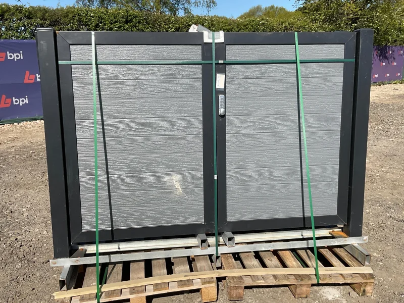 BPI - Electric Sliding Gates & Stone Pillar Iron Gates, Farm Style Swing Gates & Steel Post Gates available at Auction - Auction Image 3