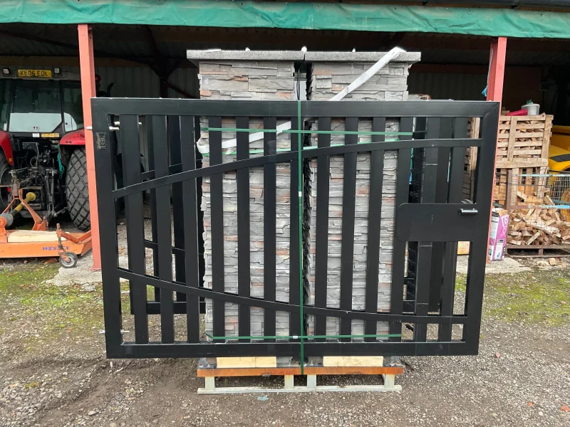 BPI - Electric Sliding Gates & Stone Pillar Iron Gates, Farm Style Swing Gates & Steel Post Gates available at Auction - Auction Image 4