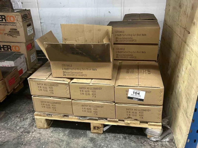 Sweeney Kincaid - Industrial Fastener Suppliers Stock and Warehouse Equipment at Auction - Auction Image 3
