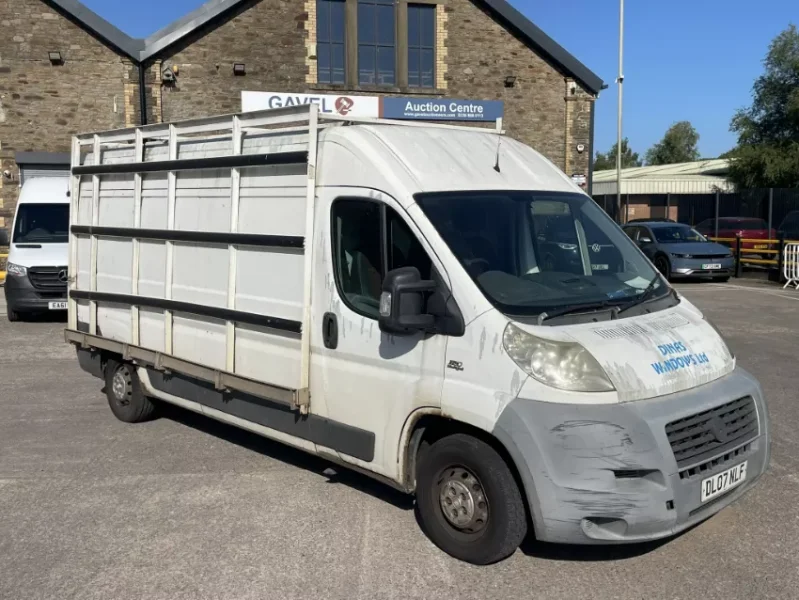 Gavel Auctioneers Ltd - 2007 Fiat Ducato 120 LWB, 2007 Ford Transit 110 & Spares or Repair 2014 Peugeot Boxer 335 at Auction - Auction Image 1
