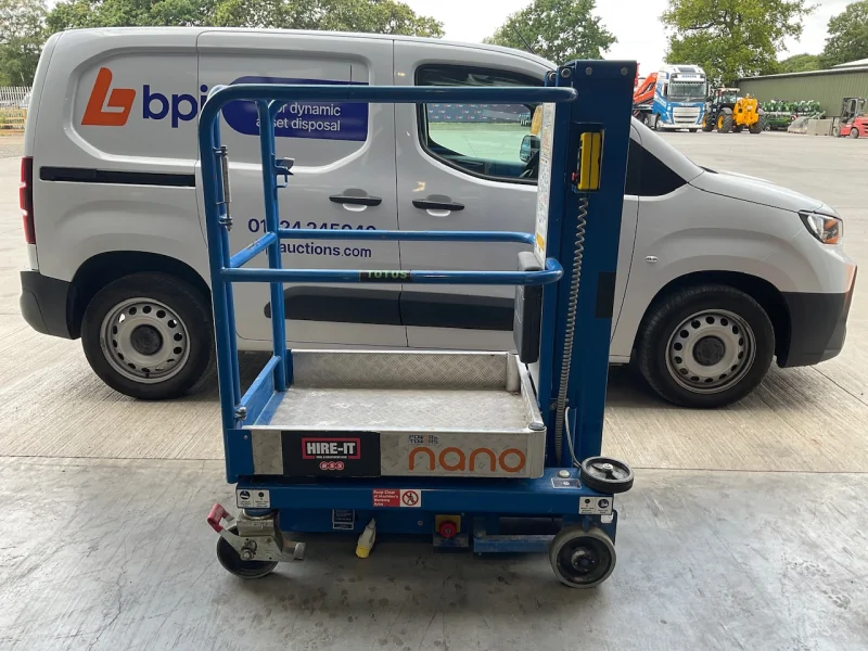 BPI - 2017 – 2022 Power Tower Nano Manual Lifts & Snorkel S3010P Electric Scissor Lift Auction - Auction Image 2