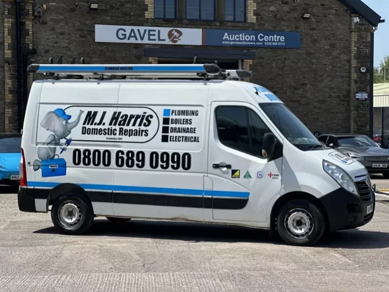 Gavel Auctioneers Ltd - Unreserved Online Auction - Vehicle Fleet of M.J Harris Plumbing & Drainage Ltd - Auction Image 1