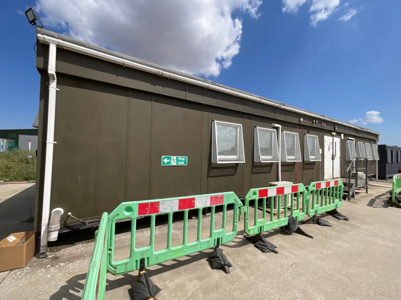 BPI - 6 Bay Modular Office Building Approx. 60ft x 24ft at Auction - Auction Image 2