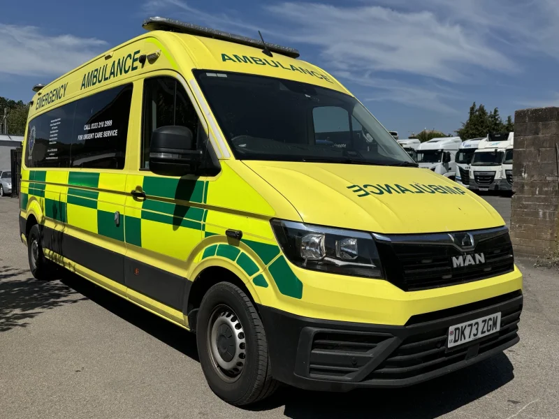 BPI - 2024 MAN TGE Bariatric A&E Vehicle at Auction - Auction Image 1