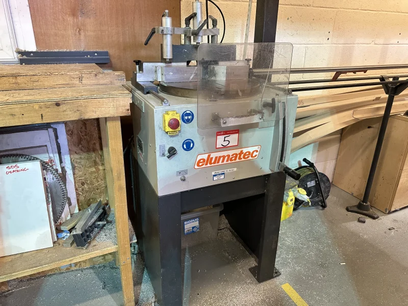 Cottrill & Co - Schuco Machining, Mitre Saw & Aluminium Profiling Equipment Auction - Auction Image 4