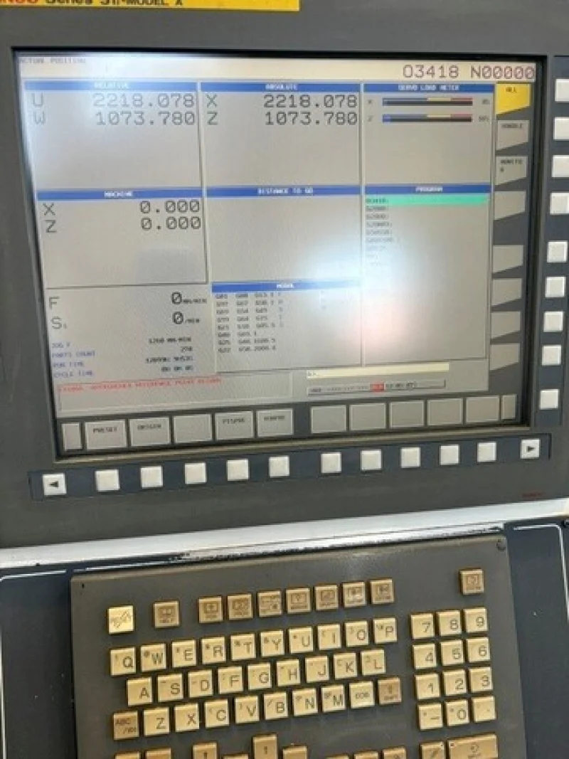 Cottrill & Co - Hankook VTC-160E CNC Ram Type Vertical Turning & Milling Centre (2011) at Auction - Auction Image 6