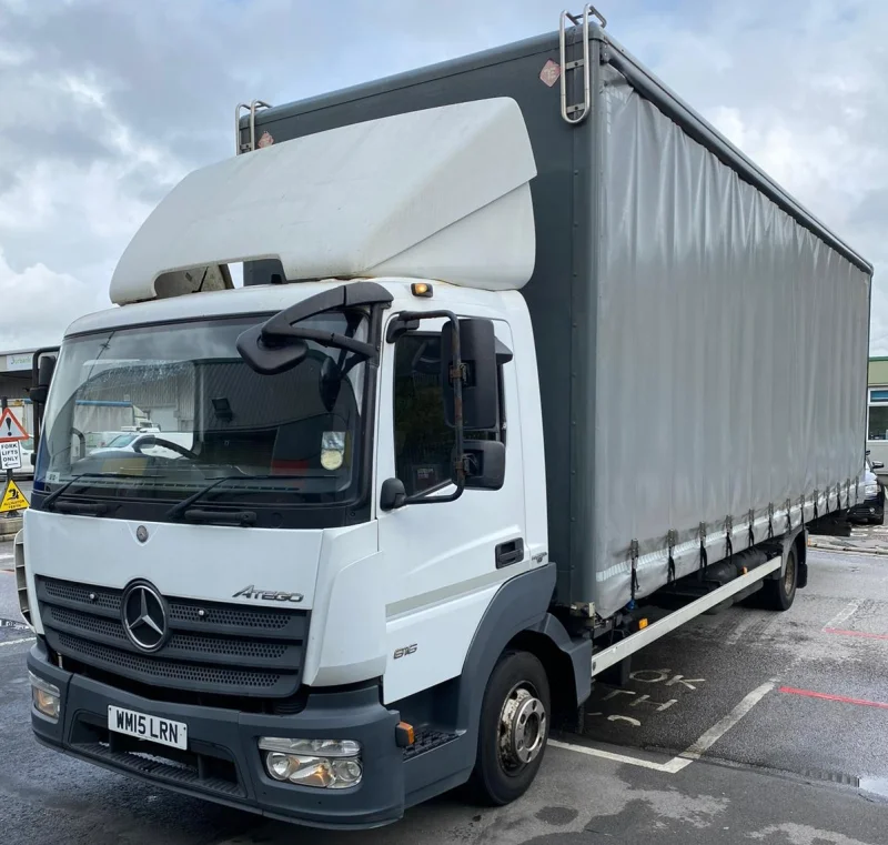 BPI - Commercial Vehicles to include 2022 DAF LF 210 FA 4x2 Distribution Box Van, 2019 Ford Transit Custom & 2015 Mercedes Atego Truck at Auction - Auction Image 2