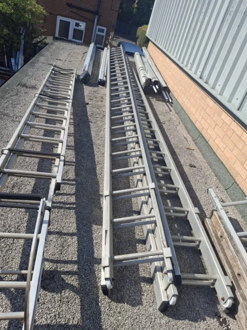 BTG Eddisons - Stockport - The Assets of an Insulation Firm Depot including Ford Ranger, Compressors, Blowers, Ladders and Stock at Auction - Auction Image 3