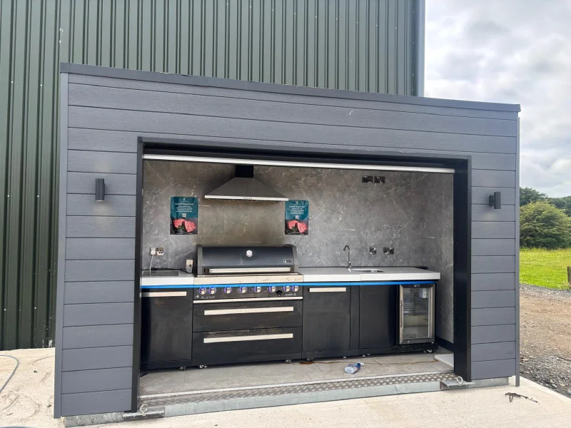 BPI - 2024 Modular Kitchen/BBQ Unit for Auction - Auction Image 1