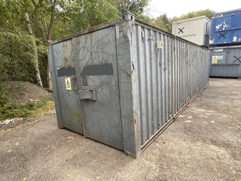 BPI - Site Accommodation to include 32ft & 16ft Anti-Vandal Units, 40ft & 32ft Containers & 12ft Smoking Shelter at Auction - Auction Image 1