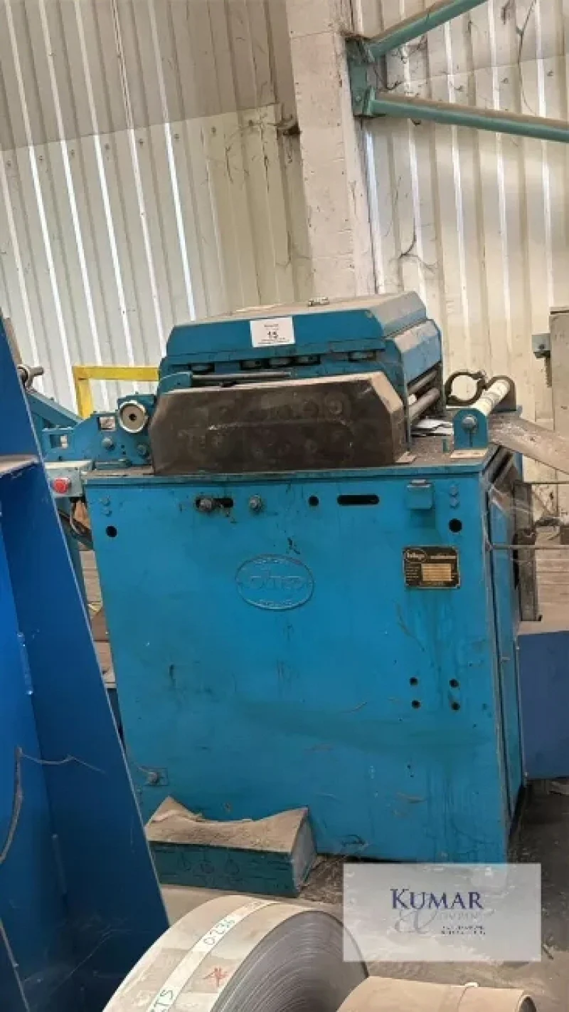 Kumar & Company - Major Auction of Milden Steels - Extensive Range of Slitting, Blanking Lines, Bodor Lasers, Cincinnati Auto Shears, Cranes, Timber, 4: 5 Ton Forks - Auction Image 7