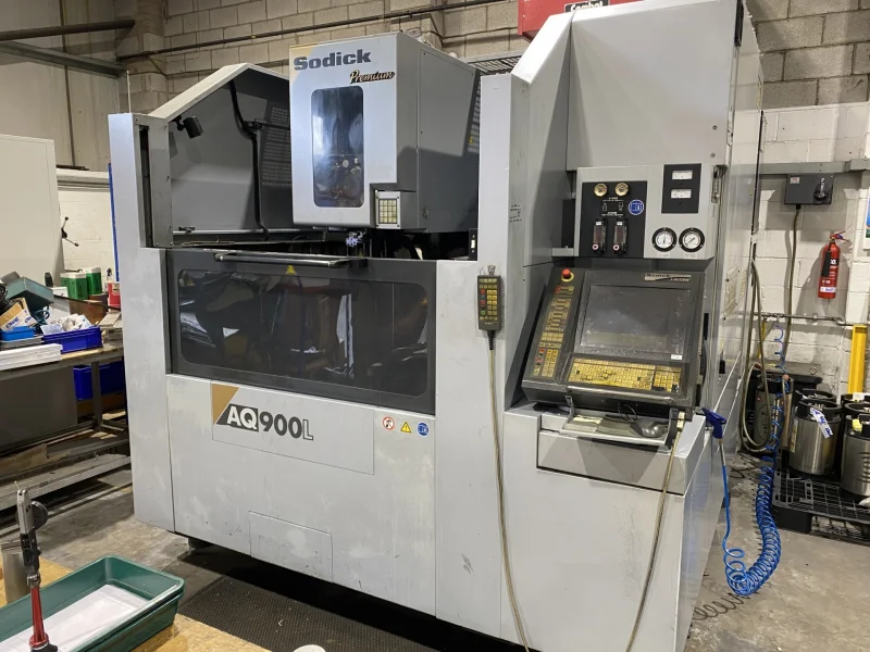 Cottrill & Co - Short Notice Auction - Sodick AQ900L Premium Wire-Cut EDM (2006) - Auction Image 1