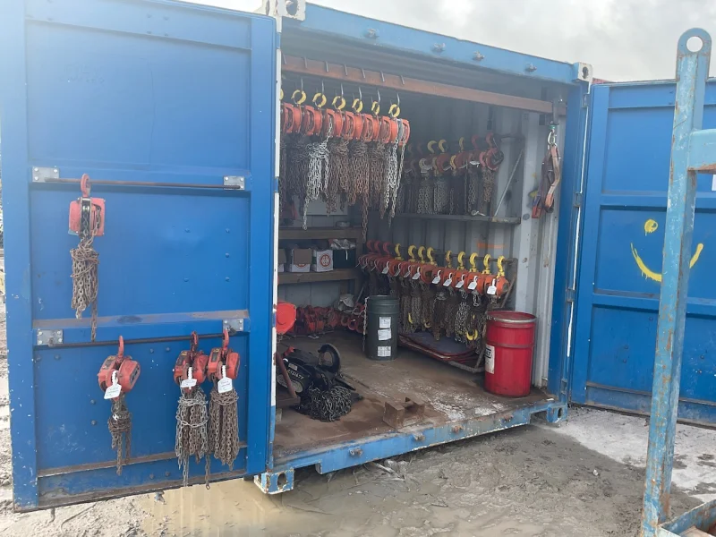 BPI - Site Equipment Auction to include 2022 Staines Trailer, Shipping Containers, Lifting Equipment & more - Auction Image 4
