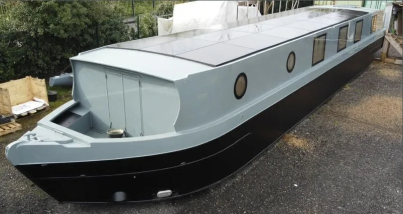 G J Wisdom & Co - ON-LINE AUCTION: New (2026) 65ft x 12ft Fully Solar Powered Electric Widebeam Sailaway - Auction Image 2