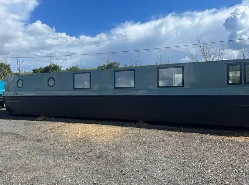 G J Wisdom & Co - ON-LINE AUCTION: New (2026) 65ft x 12ft Fully Solar Powered Electric Widebeam Sailaway - Auction Image 3