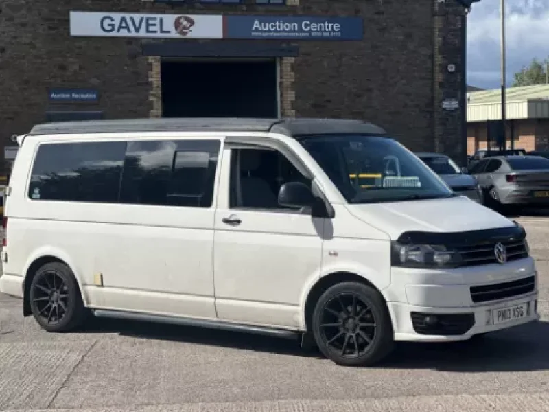 Gavel Auctioneers Ltd - Unreserved Online Auction - Volkswagen Transporter Motor Caravan at Auction - Auction Image 1
