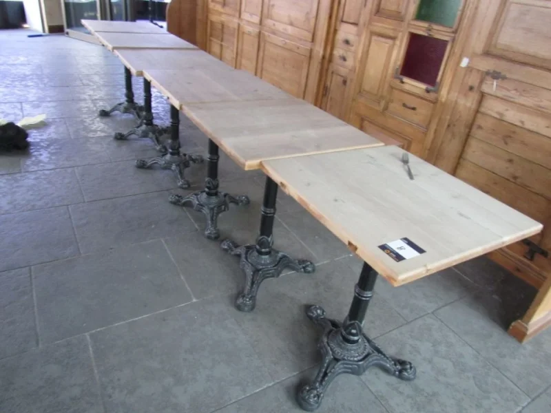 BTG Eddisons - Stockport - The Furniture & Deco from a French Bistro at Auction - Auction Image 6