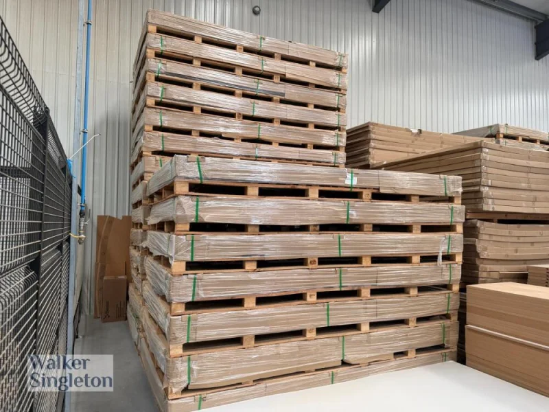 Walker Singleton - Clear Extruded Acrylic Sheets at Auction - Auction Image 1