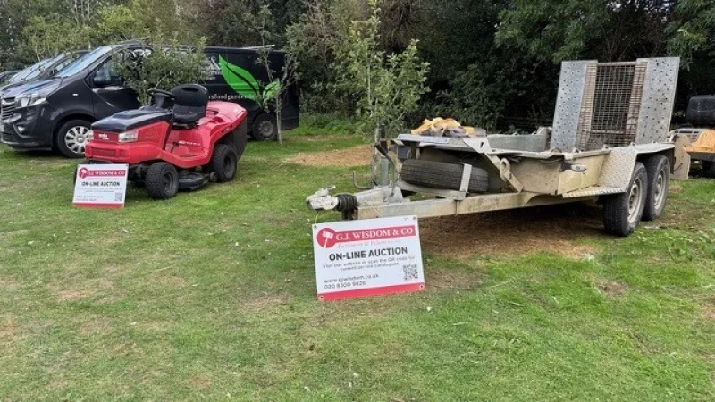 G J Wisdom & Co - ON-LINE AUCTION: Contents of Landscape Gardening Company in Oxford with Vehicles & Equipment - Auction Image 4