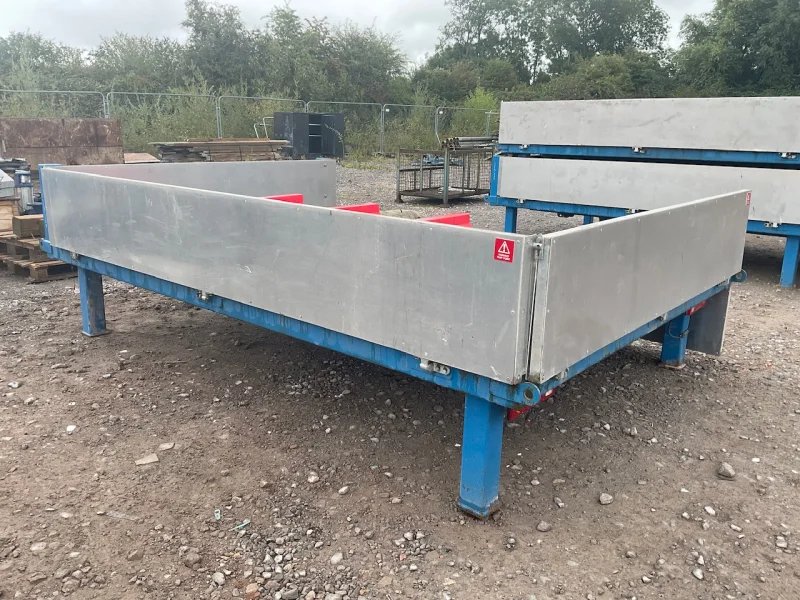 BPI - 2022 Wacker Neuson DV60 Dual View Swivel Dumpers, Transport Cages & Flatbed Dropside Trailer Auction - Auction Image 4