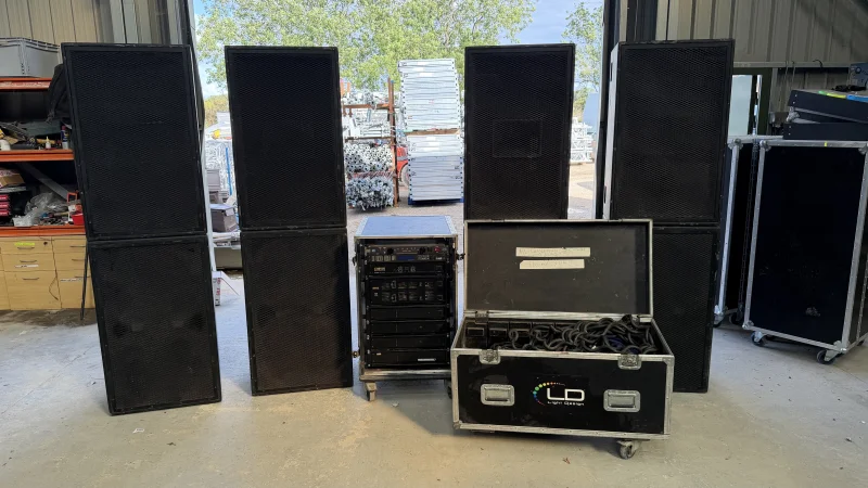Landwood Group - Unreserved Online Auction Sale of 290 lots of Audio-Visual Equipment and Staging - Auction Image 2
