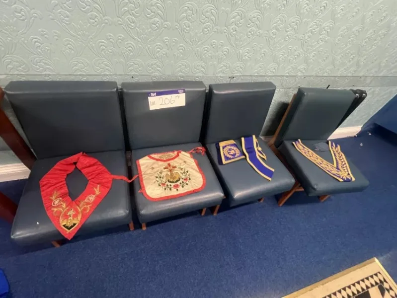 Sanderson Weatherall LLP - Masonic Lodge Furnishings & Regalia and Kitchen, Restaurant & Bar Equipment Auction - Auction Image 4