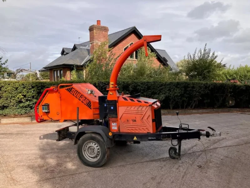 Gavel Auctioneers Ltd - 2021 Timberwolf TW230HB Towable Chipper Auction – Stolen Recovered - Auction Image 1