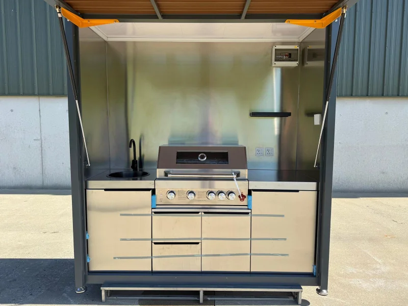 BPI - Unused 20ft, 9ft & 8ft Containers, 20ft & 16ft Electric Gates, Barbecue Houses, Rotary Skid Steers, Workbenches & more at Auction - Auction Image 6