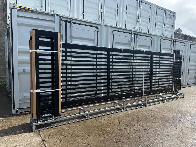BPI - Unused 20ft, 9ft & 8ft Containers, 20ft & 16ft Electric Gates, Barbecue Houses, Rotary Skid Steers, Workbenches & more at Auction - Auction Image 5