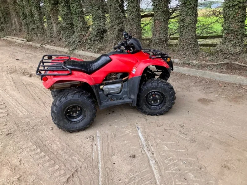 Gavel Auctioneers Ltd - Stolen Recovered 2019 Honda FourTrax Electronic Shift Quad Bike available at Auction - Auction Image 1
